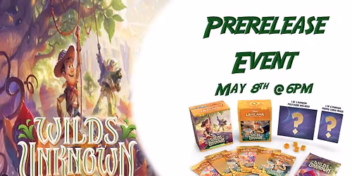 Dungeons & Dugouts Lorcana Wilds Unknown Prerelease