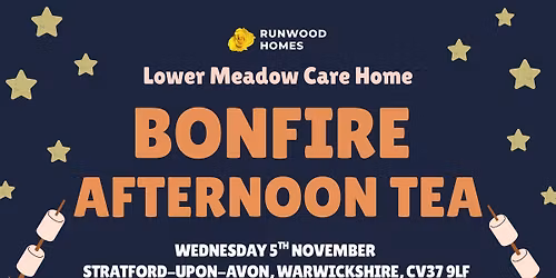 \ud83c\udf86 Bonfire Night Afternoon Tea \ud83c\udf87