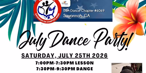 USADance July Dance Party! \ud83c\udf34 \ud83c\udf3a \ud83e\udd65 \ud83c\udfd6\ufe0f 