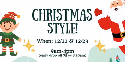 School's Out Camp - December 22nd