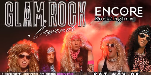 GLAM ROCK Legends - Nothing But a Good Time