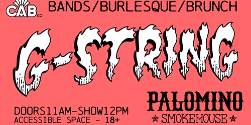 G-String Brunch - Sunday April 12th