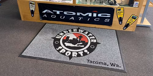 Earth day underwater clean up