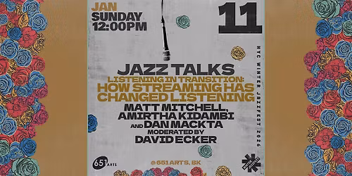 NYC WJF | Listening in Transition: How Streaming Has Changed Listening