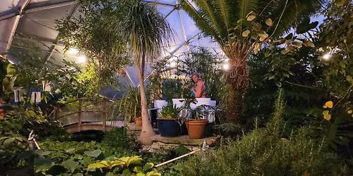 Evening Sound Bath in the Geodesic Dome