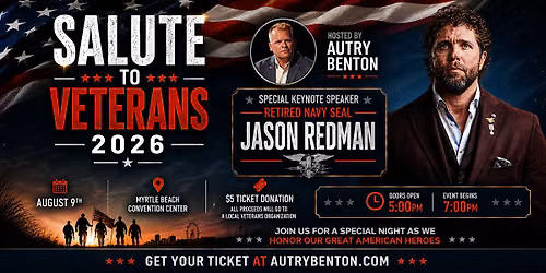 A Salute to Veterans hosted by Autry Benton