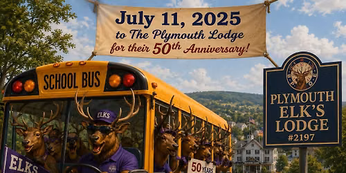 Bus trip to Plymouth Lodge!