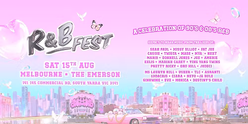 R&B Fest Is Coming To Melbourne!
