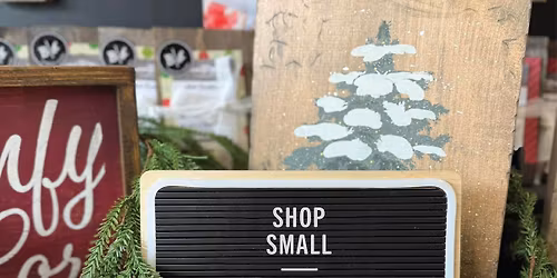 Small Business Saturday- Free Holiday Bonus Sign