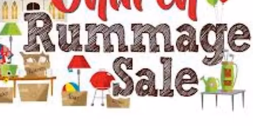 Church Rummage Sale 