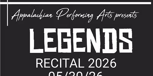 LEGENDS - 2026 Spring Recital