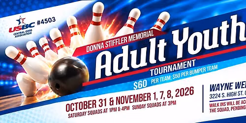 COUSBC Donna Stiffler Adult Youth Tournament