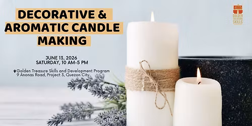 Decorative and Aromatic Candle Making Workshop