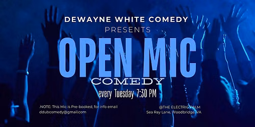 Open MicComedy at The Electric Palm