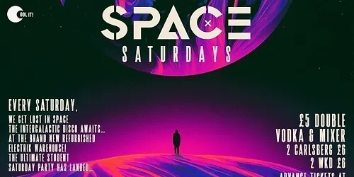 SPACE SATURDAYS Electrik WAREHOUSE
