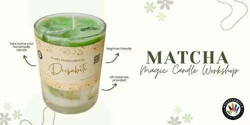 Iced Matcha Candle Workshop
