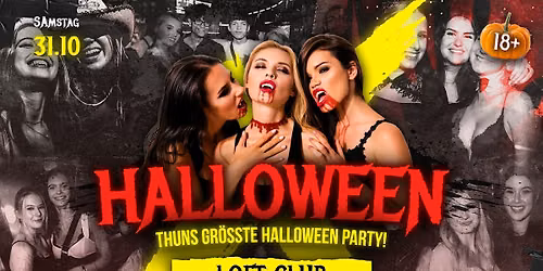 THUNS GR\u00d6\u00dfTE HALLOWEEN PARTY