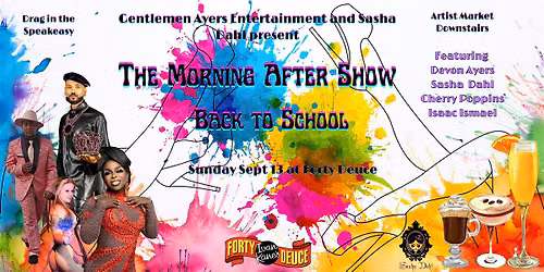The Morning After Show Presents: Back to School!