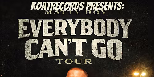 KOATRECORDS PRESENTS: MATTY BOY LIVE AT O'SIDE SPORTS BAR AND GRILL