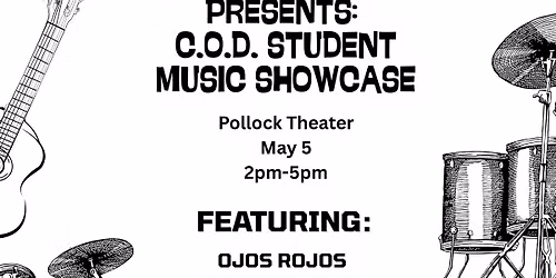 College of the Desert\u2019s Music Club Student Band Showcase Concert