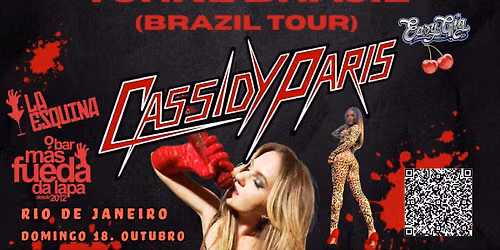 CASSIDY PARIS (Australia) - La Esquina, Rio de Janeiro (Lapa)