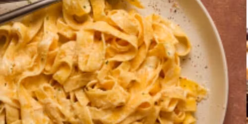 Handmade Fettuccine with Alfredo Sauce in Los Angeles