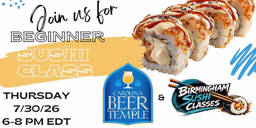 Beginner Sushi Class - Matthews, North Carolina