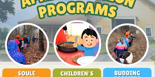 April Vacation Programs at Soule Homestead