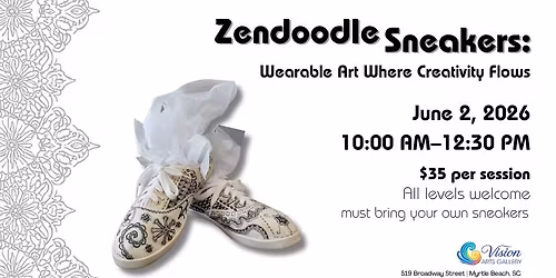 Zendoodle Sneakers: Wearable Art Where Creativity Flows