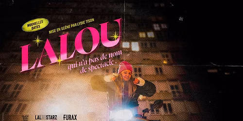 Lalou \u00e0 Nantes \u2022 en spectacle le 3 octobre 2026 \u2022 La Cit\u00e9 des Congr\u00e8s