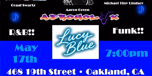 Afroholix Jazz Quartet at Lucy Blue Bar this Sunday!