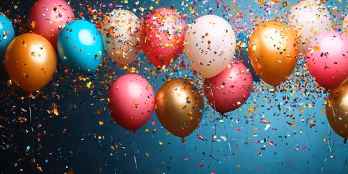 Noon Year's Eve at the Warren Library