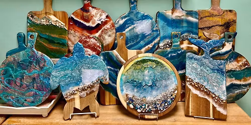 Resin Charcuterie Board Class