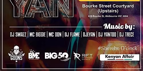 KENYAN NIGHT MELBOURNE