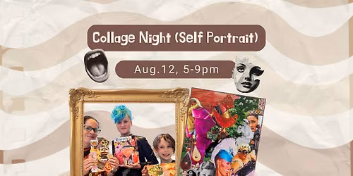 Collage Night (Self-Portrait)