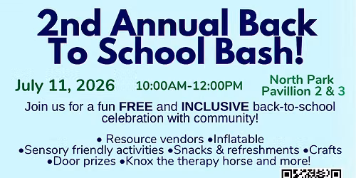 2nd Annual Back to School Bash