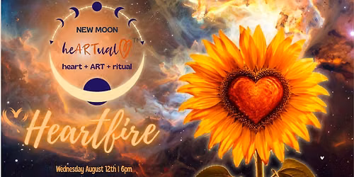 New Moon in Leo heARTual - Heartfire