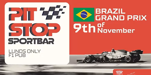 PIT STOP - Brazil Grand Prix