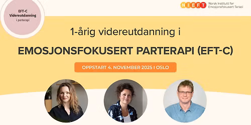 1-\u00e5rig videreutdanning i Emosjonsfokusert parterapi (EFT-C)