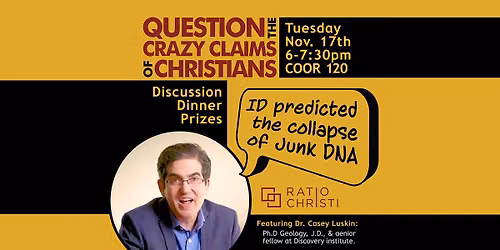 Dr. Casey Luskin: The Myth of Junk DNA