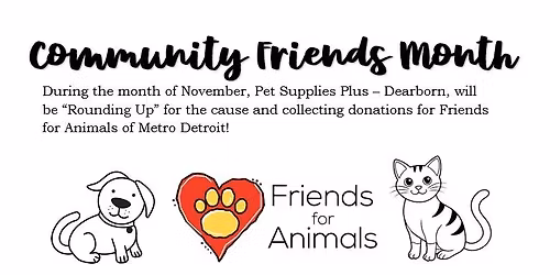 Barksgiving Bash at Pet Supplies Plus Dearborn