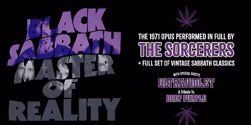 The Sorcerers Perform "Master Of Reality" at Lyric's Underground! 