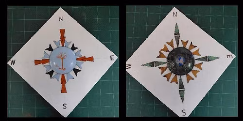 Make an enamelled Mandala plaque with designer Ann Jones: \u00a380