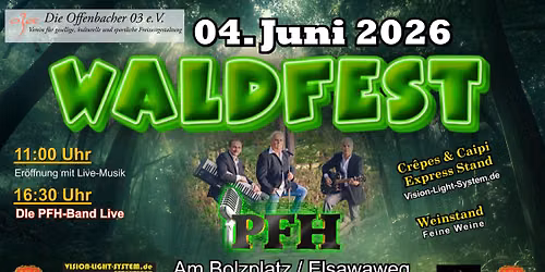 Waldfest der 03er in OF\/Tempelsee