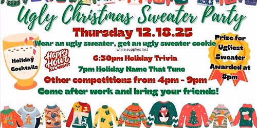 Ugly Christmas Sweater Party