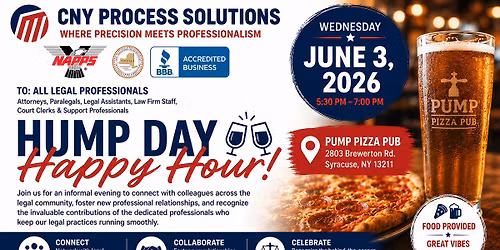 Hump Day Happy Hour for Legal Professionals