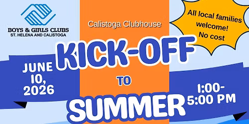 Kick-Off to Summer- Calistoga