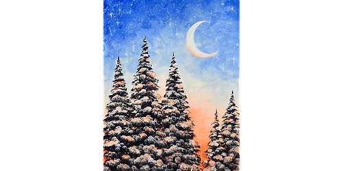 Frosted Forest  - Paint and Sip in Tyler | Classpop!\u2122
