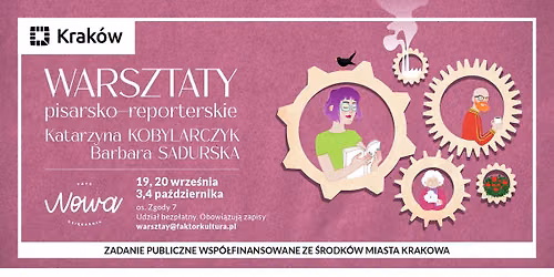 Szko\u0142a pisania w NOWEJ: warsztaty pisarsko-reporterskie