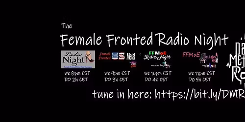 The Female Fronted Radio Night 2025
